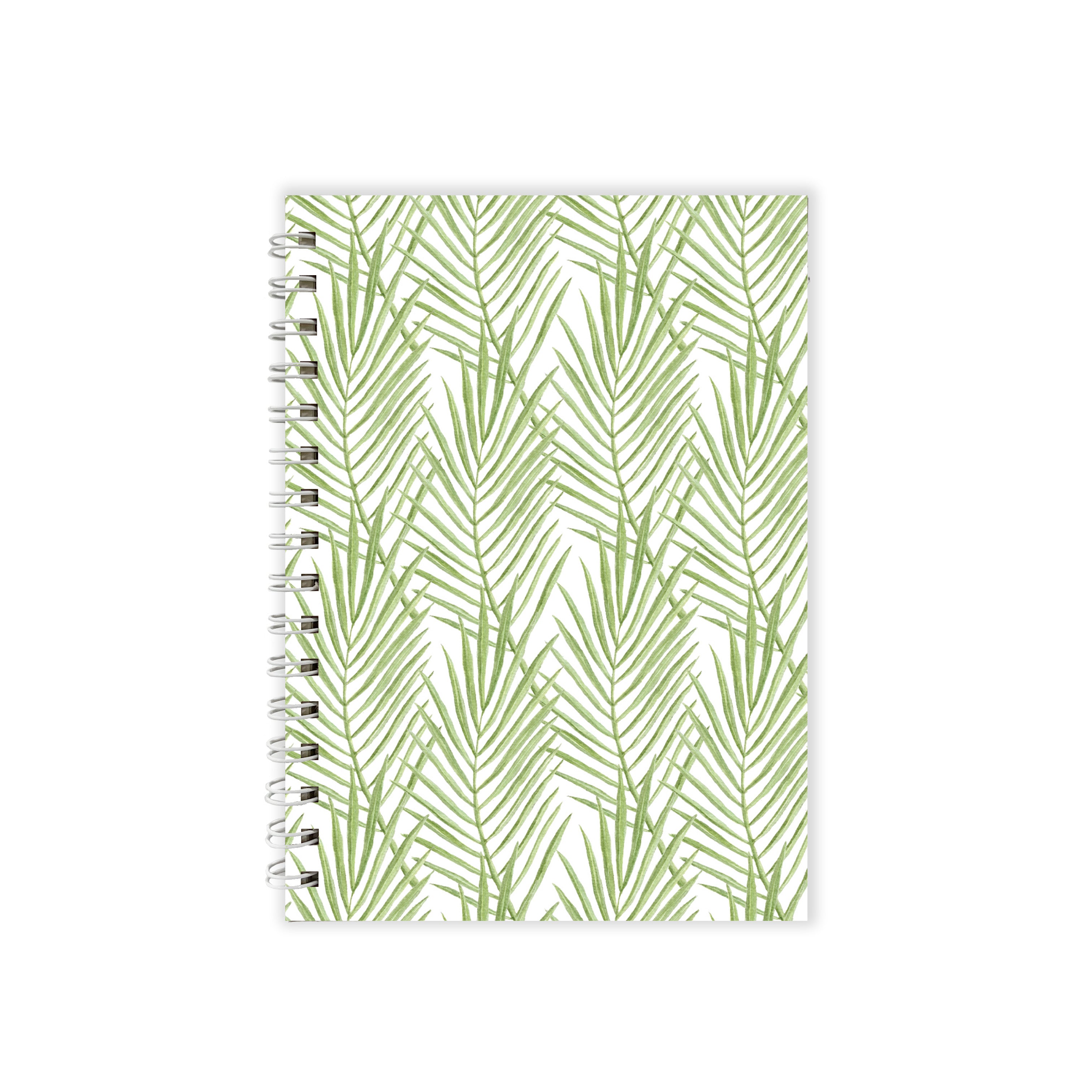 Caderno Wire-o Folhagem Verde