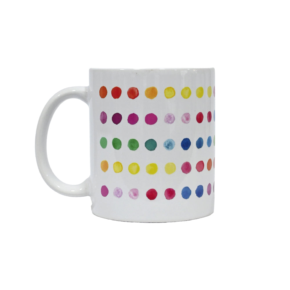 Caneca Bolas Coloridas
