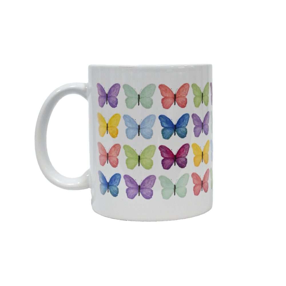 Caneca Borboletas Coloridas