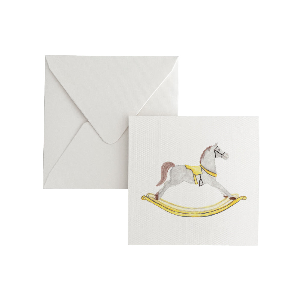 Cartão Social Cavalo Amarelo