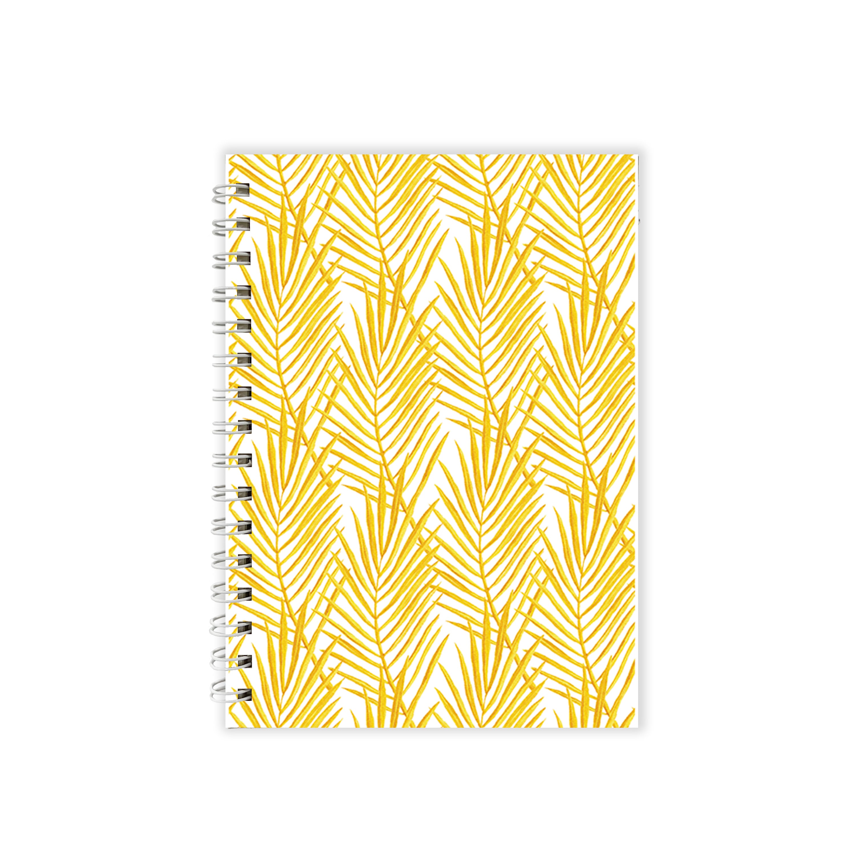 Caderno Wire-o  Folhagem Amarela