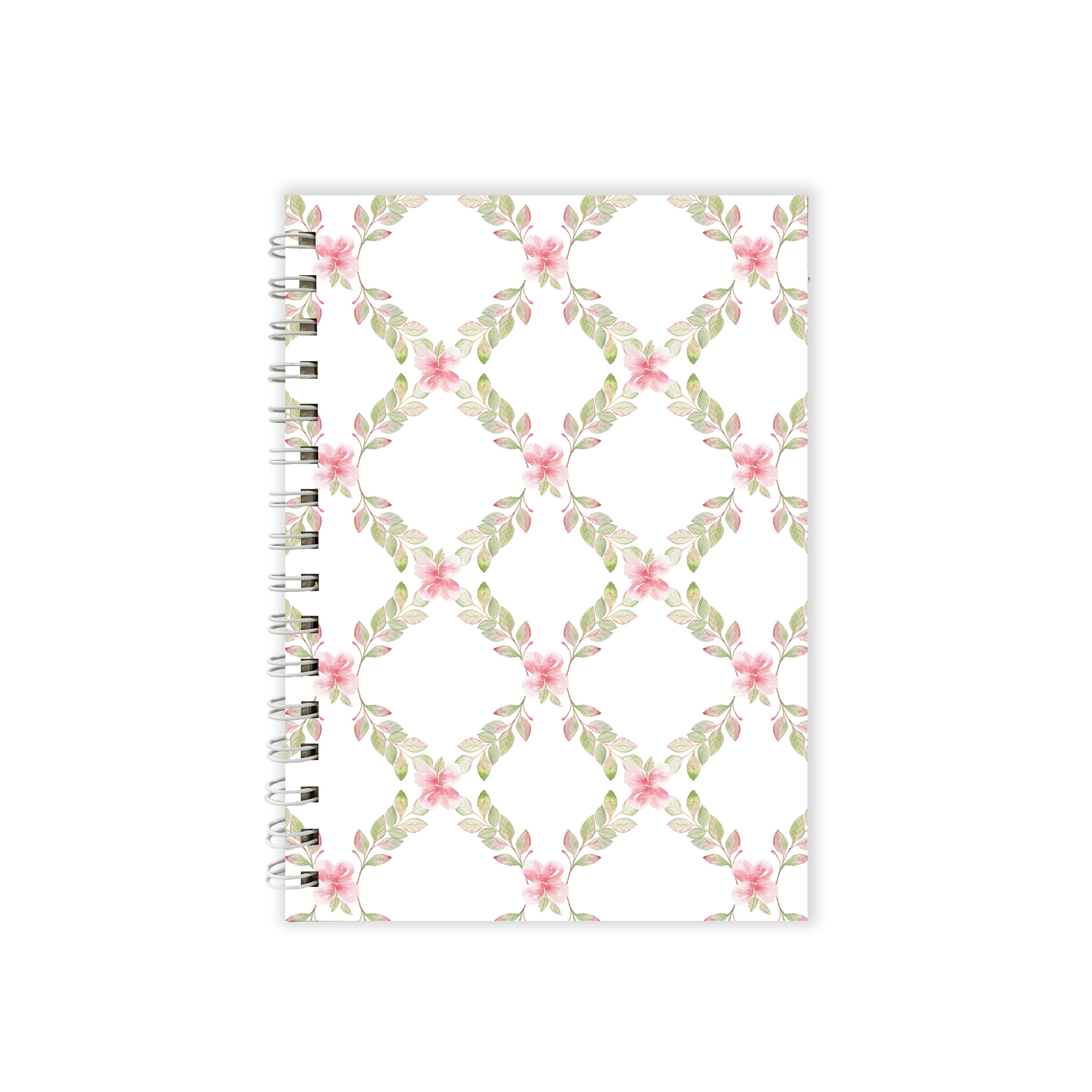 Caderno Wire-o Geométrico Floral