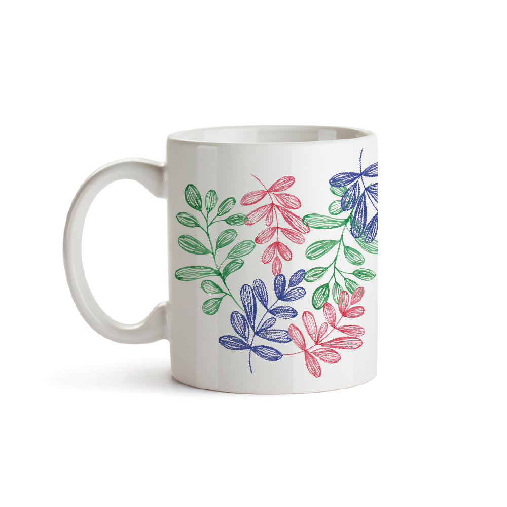 Caneca Folhagem de Natal
