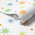 Papel de Parede Estrelas e Bolas
