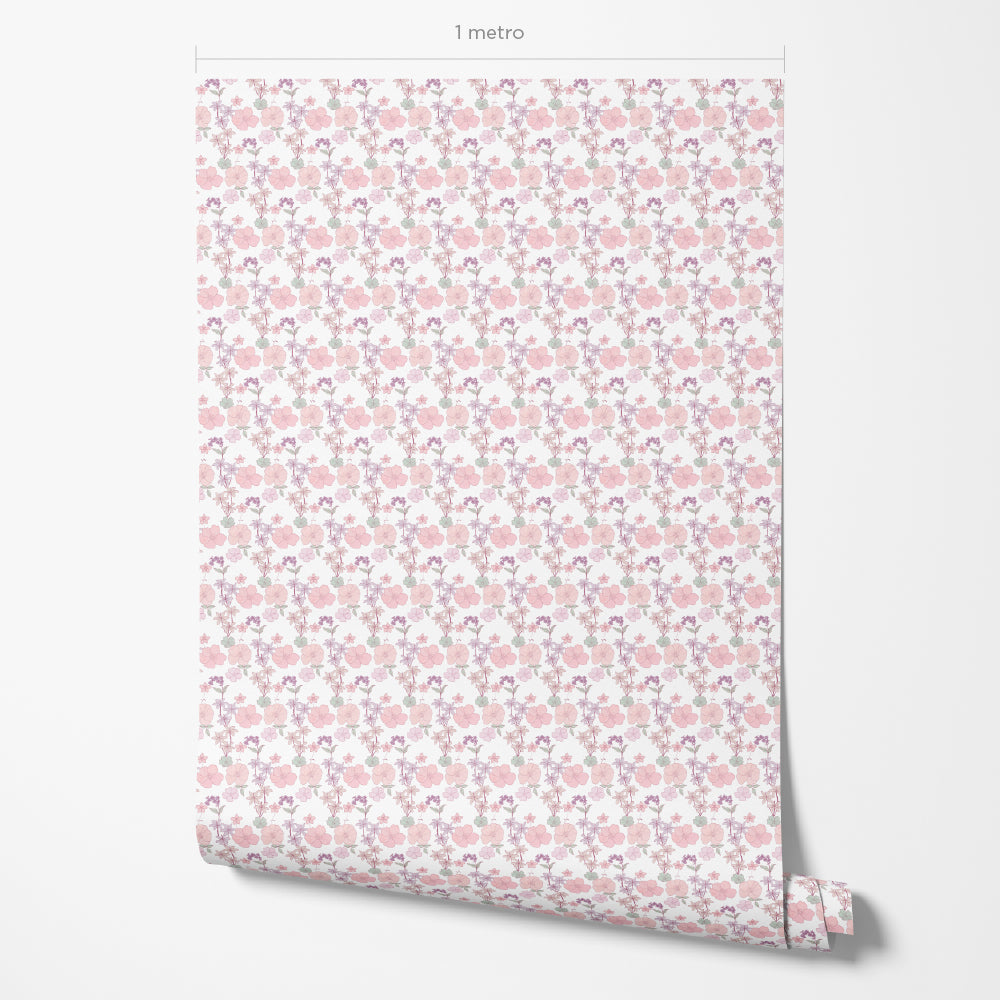 Papel de Parede Jardim de Isabel Aquarela
