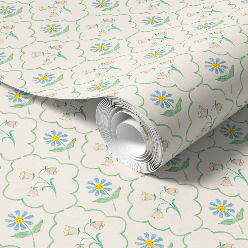 Papel de Parede Margarida e Lily