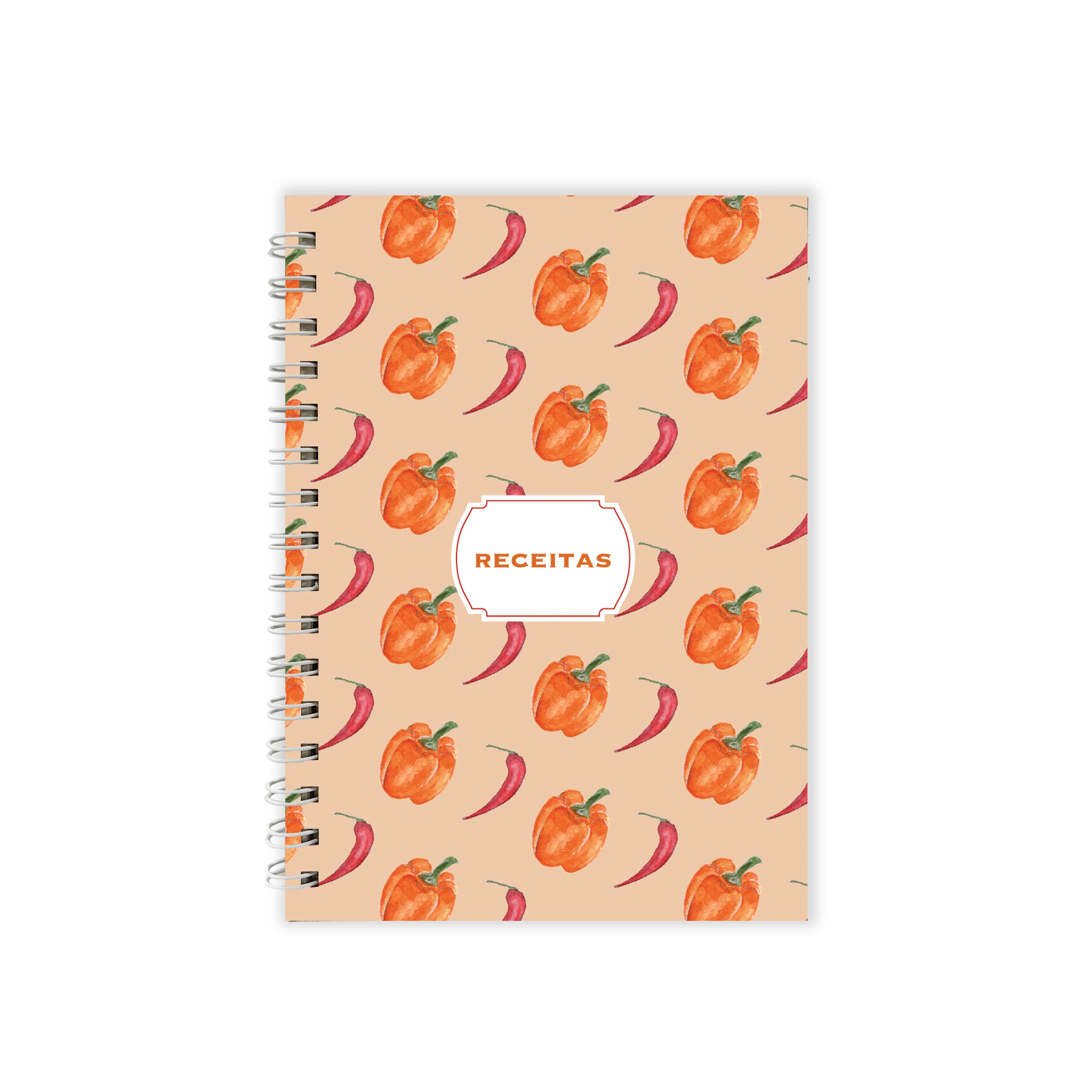 Caderno de  Receitas Pimentão