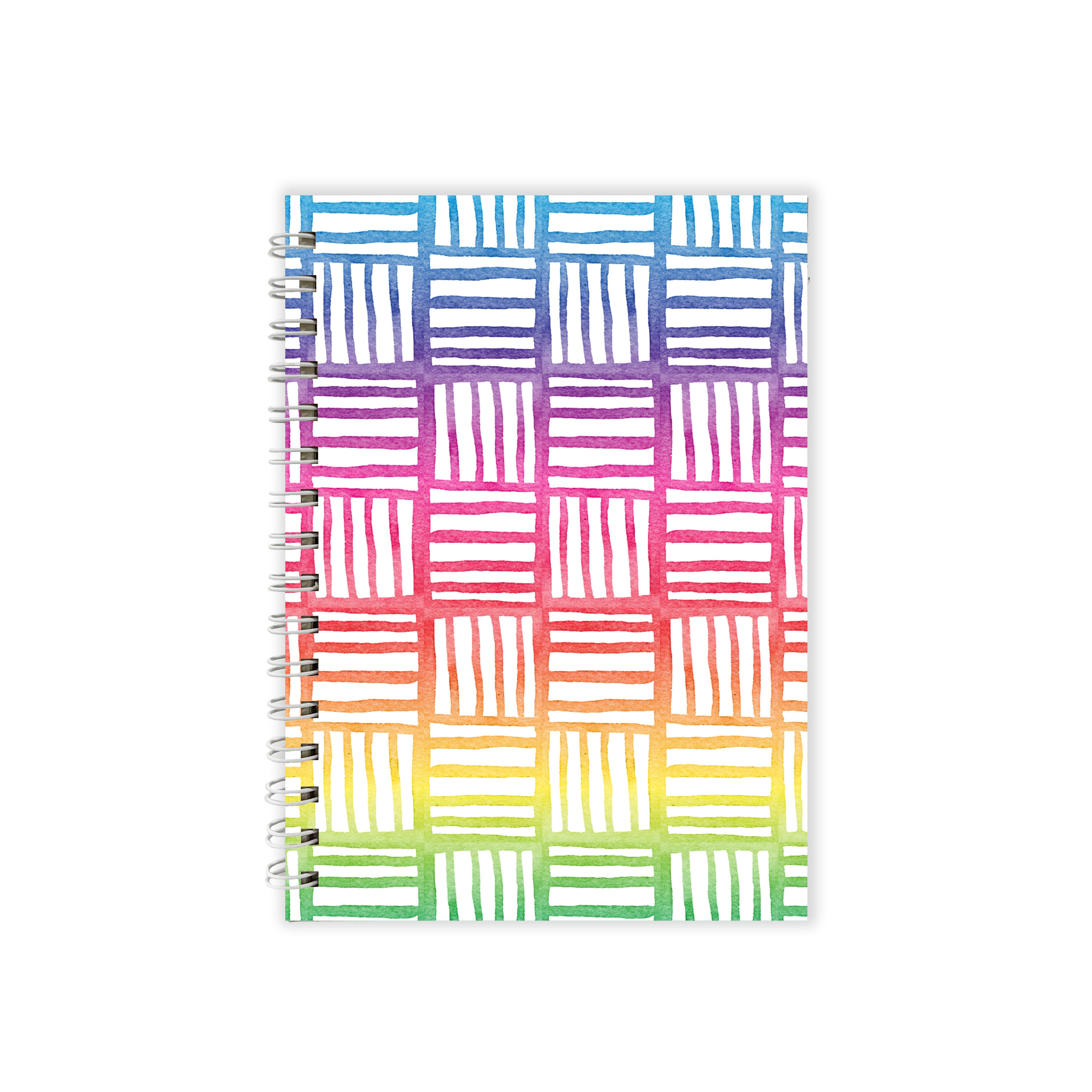 Caderno Wire-o Geométrico Rainbow