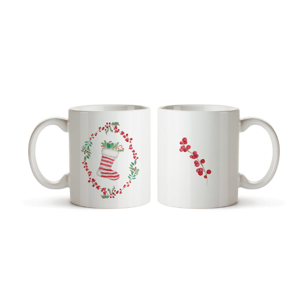 Caneca Botinha de Natal