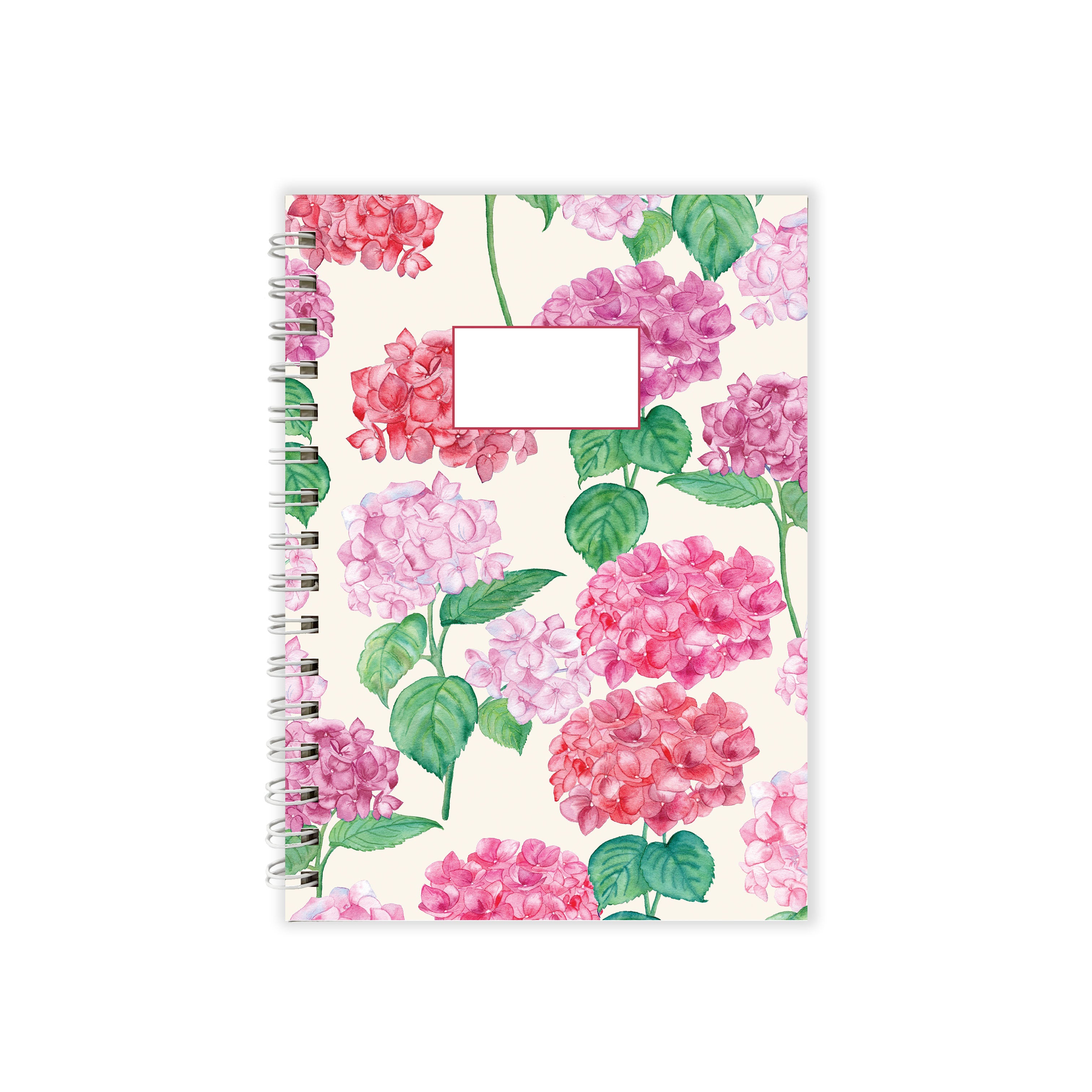 Planner 2026 Hortênsias Rosas