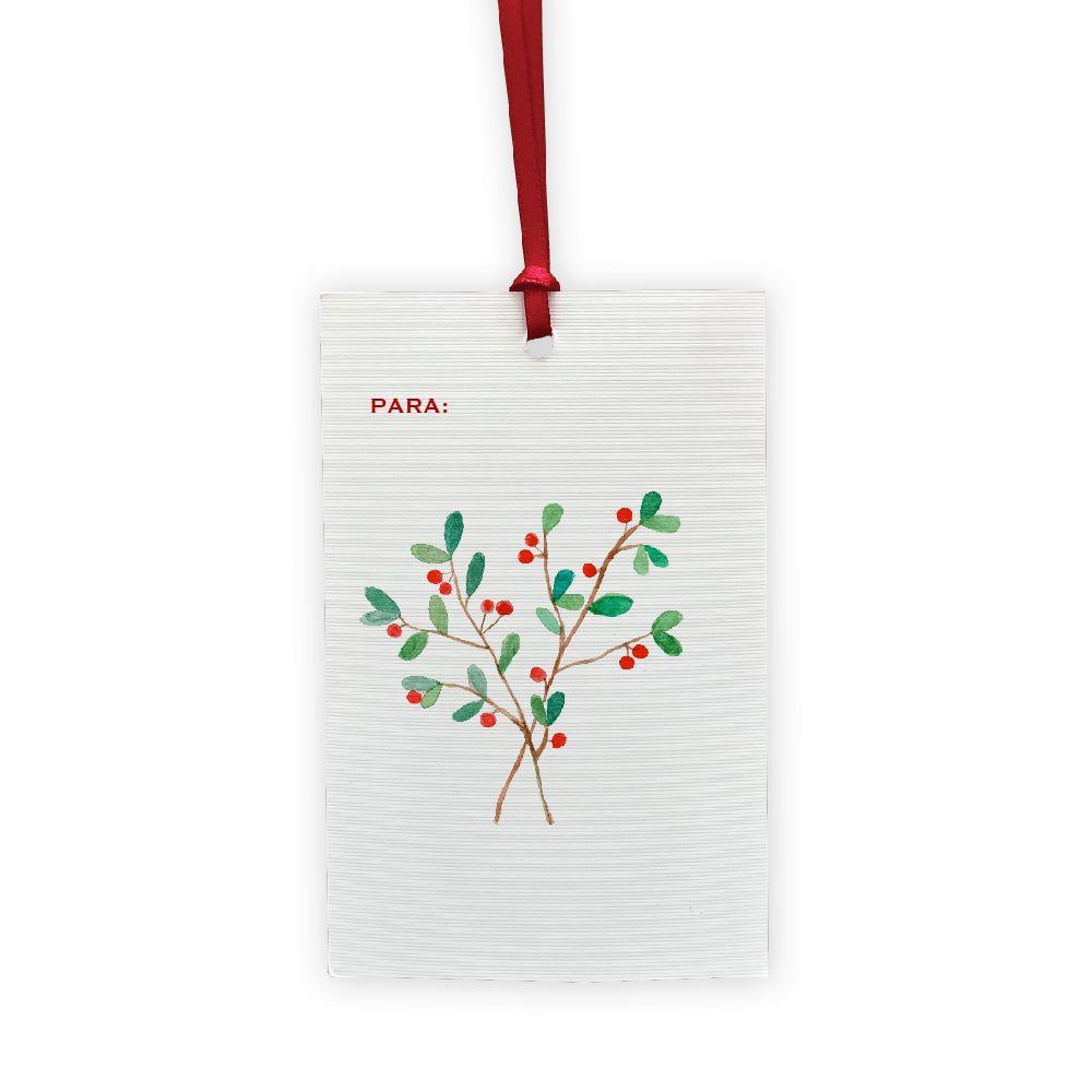 Tag Folhagem de Natal