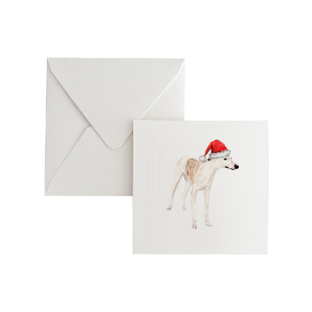 Cartão Social Cachorrinho de Natal II