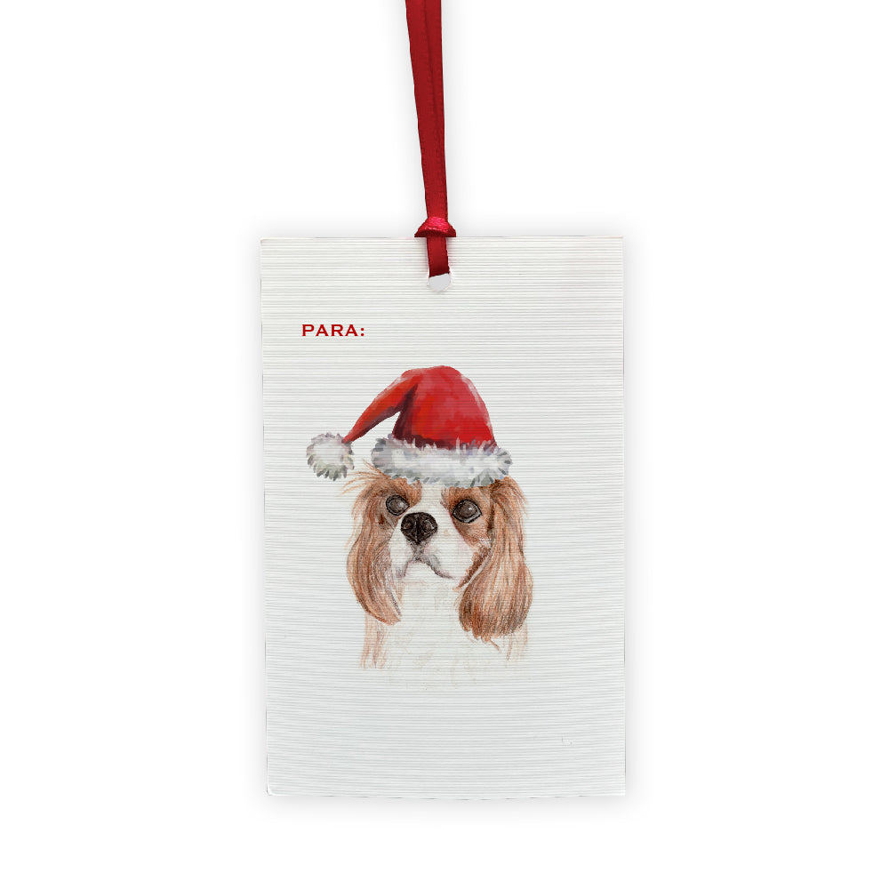Tag Cachorrinho de Natal II