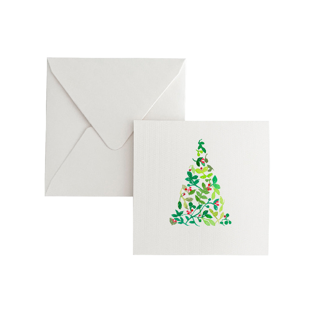 Cartão Social Árvore de Natal I
