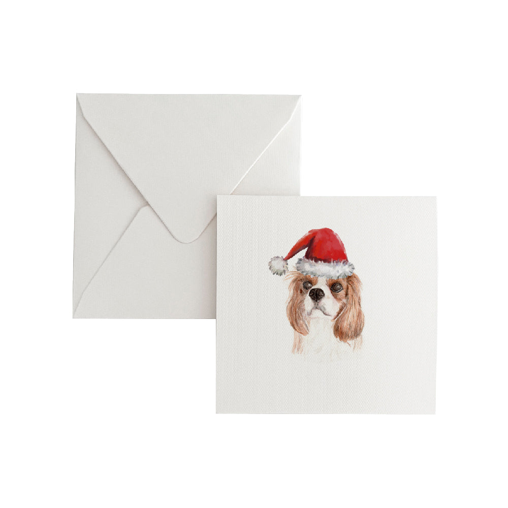 Cartão Social Cachorrinho de Natal IV